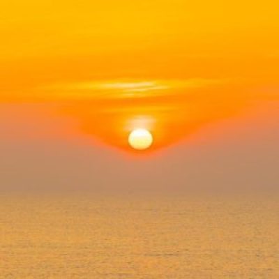 Sunset orange 2 sterren